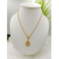 ราคา DIDSHOP11 M74 สร้อยคอสามกษัตริย์ พร้อมจี้ จี้พระพิฆเนศ รอบเพชรทรงหยดน้ำ งานสวย สร้อยยาว 18นิ้ว ไม่แพ้ ไม่คัน (18297965241)