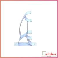 ราคา Golden ขายึดราวผ้าม่าน วงเล็บคู่สีขาว ขายึดผ้าม่าน Curtain bracket (19193757373)