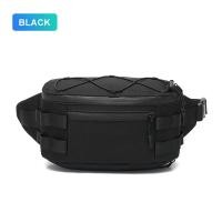 ราคา HOT Ozuko กระเป๋าคาดเอวแฟชั่นกันน้ําสําหรับวัยรุ่น Molle Fanny Pack (19730108937)