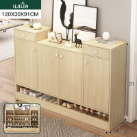 ราคา ชั้นวางรองเท้า shoes shelf ตู้เก็บรองเท้า ตู้รองเท้า ชั้นรองเท้า ตู้เก็บของ shoe rack ชั้นวางไม้ ตู้อเนกประสงค์ พร้อมชั้นวางของ (21399269381)
