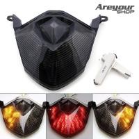 ราคา Areyourshop แบบบูรณาการ LED ไฟท้ายไฟเลี้ยวสำหรับคาวาซากิ Z750 Z1000 ZX6R ZX10R ควัน (20412397446)