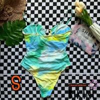 ราคา SHEIN BIKINI ชุดว่ายน้ำทูพีซ ชุดว่ายน้ำสีเขียว พร้อมส่งจากไทย GREEN SIZE S SHGRN0125 (20945367784)
