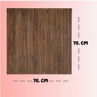 ราคา วอลเปเปอร์ วอลเปเปอร์ติดผนัง ลายไม้ 3 มิติ กันน้ำ กันกระแทก DIY ตกแต่งห้อง สติ๊กเกอร์ติดผนัง มีกาวในตัว wallpaper3d วอลเปเปอร์ผนัง3มิติ (12243247477)
