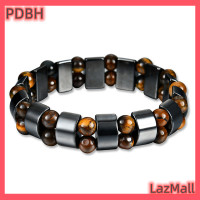 ราคา PDBH Fashion Store เครื่องประดับสำหรับการลดน้ำหนักสร้อยข้อมือแม่เหล็กลูกปัดเฮมาไทต์หินออกไซด์บำบัดอุปกรณ์ดูแลสุขภาพ (21244946332)