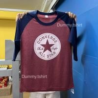ราคา เสื้อทูโทนแขนสามส่วน ลายCONVERSE (21352943908)