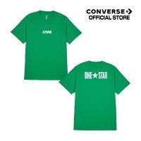 ราคา Converse เสื้อ Tee คอนเวิร์ส ONE STAR TEE MEN GREEN 10026573 A03 1326573BMS4GNXX (21401191505)