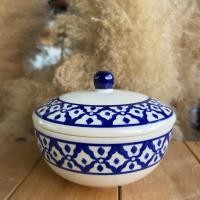 ราคา ชุดถ้วยลายไทย ลายสับปะรด สีน้ำเงิน (20957279398)