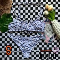 ราคา SHEIN BIKINI ชุดว่ายน้ำทูพีซ ชุดว่ายน้ำขาว พร้อมส่งจากไทย WHITE SIZE S SHWHT0132 (21099093527)