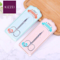 ราคา กรรไกรตัดขนจมูก กันคิ้ว หัวโค้งปลายแหลม ตัดได้แม่นยำ ที่กันคิ้ว กรรไกรตัดขนคิ้ว กรรไกรเล็ก eyebrow scissors nose trimmer (20087856654)