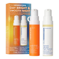 ราคา OLE HENRIKSEN Day Bright Smooth Night Serum Duo 7 5ml x 2 (17692937104)
