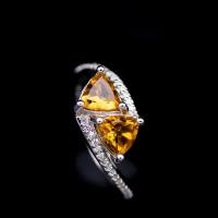 ราคา แหวนพลอยของแท้ พลอยซิทรินแท้ หัวใจ Citrine ตัวเรือนเงินแท้92 5 ชุบทองคำขาว พลอยสีเหลืองข้ม ไซด์นิ้ว 54 หรือ เบอร์ 7 US พลอยแท้จากประเทศบราซิล (21407232898)