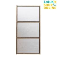 ราคา ส่งฟรี LOTUSS โลตัส ชั้นวางของบานเปิด 3ชั้น ขนาด 42X29X87 ซม สีโซลิค ขาว (21303028614)