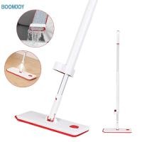 ราคา BOOMJOY Spray Mop Mircofiber Pad 360หมุน Handwashing Handle แฮนด์ฟรี Magic Mop Lantai 오징어 게임 (16107378806)