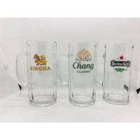ราคา 6ใบ UG 367 375ml แก้วใส แก้วมีหู แก้วเบียร์ มีหูจับ แก้วมัค แก้วลาย แก้วเบียร์ แก้วเหล้า แก้ว หนา อย่างดี ใบใหญ่ Union Glass แก้วเบียร์ 13 oz (14832259021)