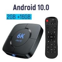 ราคา Hongtop กล่องทีวีแอนดรอยด์อัจฉริยะ6K H616แอนดรอยด์10รองรับ2 4G 5G Wi Fi บลูทูธ6K H 265วิดีโอ HD ชุดกล่องรับสัญญาณกล่องสมาร์ททีวี (21171162827)