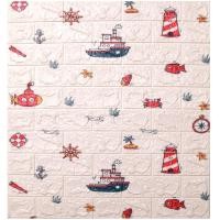 ราคา พร้อมส่ง วอลเปเปอร์สามมิติ 70 77cm มีกาวในตัวติดผนัง 3D wallpaper วอลล์เปเปอร์ลายอิฐ ลายการ์ตูน wallpaper 3D (7543742045)