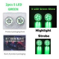 ราคา 2ชิ้นไฟ LED หลอดไฟแฟลชเปิดประตูรถยนต์กันการชนไฟเตือนความปลอดภัยแฟลชไร้สายไฟสัญญาณกระพริบ (15829849719)