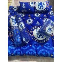 ราคา ที่นอนท็อปเปอร์ 3 5 ฟุต 5 ฟุต 6 ฟุต แบบเซ็ต 6 10 ชิ้น ใย 2 ชั้น มีลายอื่นอีกมากมาย เชลซี น้ำเงิน (11240315518)