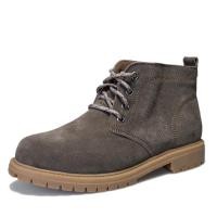 ราคา รองเท้าบูทมาร์ตินสไตล์อังกฤษสำหรับฤดูใบไม้ผลิรองเท้าบูททะเลทรายสำหรับผู้ชายรองเท้าทำงานพื้นยาง TPR หนังแท้สำหรับผู้หญิงรองเท้าแฟชั่นหุ้มข้อแบบหนังกลับสำหรับทำงานหัวใหญ่ (826572124)