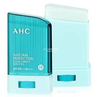 ราคา กันแดดแท่ง ส่งไว กันน้ำ ทาซ้ำได้ AHC Natural Perfection Double shield Sun Stick SPF50 PA 14 g (21432912051)