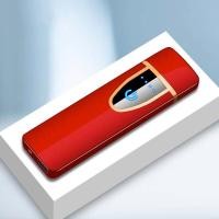 ราคา ไฟแช็คไฟฟ้า ชาร์จไฟแบบ usb แถมฟรีสายชาร์จ ใช้งานง่าย ระบบสัมผัส (18484098087)