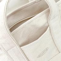 ราคา HOMELAND กระเป๋าผ้า canvas style ญี่ปุ่น ปักลาย มีซิปปิด small (20516347822)