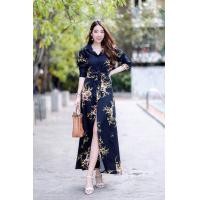 ราคา งานสาวอวบ เดรสยาวใส่เที่ยว ไปทะเล (19508424603)