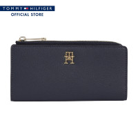 ราคา Tommy Hilfiger กระเป๋าสตางค์ผู้หญิง รุ่น AW0AW14643 DW6 สีน้ำเงิน (21022008379)