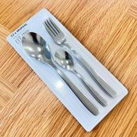 ราคา ชุดช้อนส้อม IKEA อิเกีย สแตนเลส ช้อน ส้อม ดีไซน์สวย หรูหรา แข่งแรง ทนนาน ไม่เป็นสนิม สินค้าพร้อมส่ง (16994014472)