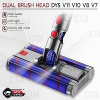 ราคา MLIFE อุปกรณ์ Dyson V7 V8 V10 V11 V15 อะไหล่ หัว หัวดูดฝุ่น หัวต่อ หัวแปรง ขาตั้ง Absolute Fluffy Soft Roller Head Quick Release Electric Floor Head for Vacuum Cleaner Repair Parts (21222618228)