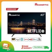 ราคา Aconatic LED Netflix TV Smart TV HD Netflix v5 3 สมาร์ท ทีวี ขนาด 40 นิ้ว รุ่น 40HS410AN รับประกัน 3 ปี (19382573524)