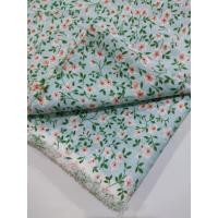 ราคา ผ้าไหมอิตาลี ลายพลุดอกไม้ หน้ากว้าง 152 cm เนื้อนิ่มมาก (20464318916)