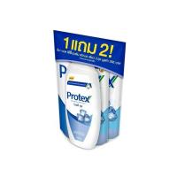 ราคา 1 แถม 2 PROTEX โพรเทคส์ ครีมอาบน้ำ 450 ml ขวดปั้ม แถม 2 ถุงเติม 400 ml สบู่ สบู่เหลว สบู่อาบน้ำ ครีมอาบน้ำถุงเติม (21415467213)