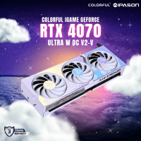 ราคา COLORFUL GPU การ์ดจอ การ์ดแสดงผล รุ่น iGame GeForce RTX 4070 Ultra W OC V2 V รับประกัน 3 ปี โดย IPASON (21443781252)