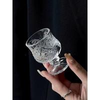 ราคา แก้วลายผีเสื้อ แก้วไวน์ ถ้วยน้ำพระขนาดจิ๋ว แก้วไห้วพระ 40ML No 3756 (21421341947)