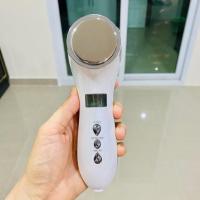 ราคา เครื่องนวดหน้าไร้สายไครโอร้อน เย็น Cryo Ultrasonic 4IN1 สินค้าพร้อมส่งทันที (20584601084)