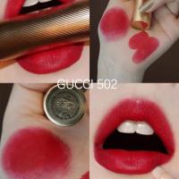 ราคา ลิปสติก Gucci แท้ Gucci Rouge A Levres Lipstick Matte Lip Colour 3 5g 208 ลิปเนื้อแมทยอดฮิต กันน้ำ (19154014613)