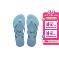 ราคา HAVAIANAS รองเท้าแตะ SANDALIAS HAVAIANAS SLIM GLITTER IRIDESCENT สี BLUE รุ่น 41489221056FH3BLXX (21373458640)
