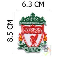 ราคา ตัวติดเสื้อ ตัวรีดเสื้อ อาร์ม Armpatch งานปักผ้า Liverpool ลิเวอร์พูล B006ฺB007 (12463724070)