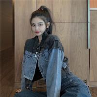 ราคา เสื้อแจ็คเก็ตยีนส์ สีทูโทนเนื้อผ้ายีน (16329438884)