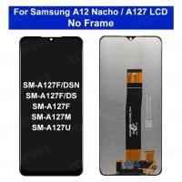 ราคา อะไหล่หน้าจอสัมผัสสำหรับ Samsung Galaxy A12 Nacho SM A127F LCD DSN Display Digitizer หน้าจอสัมผัสสำหรับ Samsung A12 SM A125F LCD ds (21358608579)