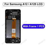 ราคา 6 5 ทางเลือกสำหรับ Samsung Galaxy A12 SM A125F A125F แอลซีดีแสดงผล A125หน้าจอสัมผัส Digitizer สำหรับ Samsung A12เปลี่ยนหน้าจอ (21358560733)