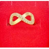 ราคา แหวน 1 สลึง ลาย Infinity สี pink gold ไซส์ 57 ทองแท้ 96 5 มือ 1 ลดล้างสต๊อก (21434337149)