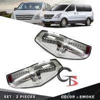 ราคา ไฟท้าย รถตู้ ไฟแต่ง สโมก จำนวน 2ชิ้น ซ้ายและขวา hyundai H1 Smoke ปี 2013 2014 2015 2016 2017 ฮุนได เอชวัน 4ประตู สินค้าราคาถูก คุณภาพดี rear taillight (1367820534)