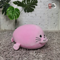 ราคา เก็บโค้ดลด10 ตุ๊กตาแมวน้ำอุ๋ง แนวโค้ง 50 ซม แนวตรง 18 นิ้ว มี 6 สี พร้อมส่งแล้วทุกวัน (9952571655)