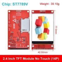 ราคา 2 4 2 4นิ้ว240X320 SPI LCD TFT Serial Port 5V 3 3V อะแดปเตอร์ PCB Micro SD Card ILI9341 ST7789V จอแสดงผล LCD สำหรับ Arduino (21358478708)