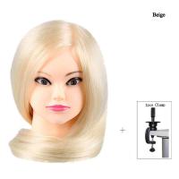 ราคา หัวหุ่นฝึกมืออาชีพ60ซม หัวหุ่นสีน้ำตาลดำวิกผมปลอมสำหรับทรงผมนางแบบนางแบบในหุ่น (21359079119)