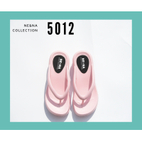 ราคา รองเท้าเเฟชั่นผู้หญิงเเบบเเตะสวมส้นเตี้ย No 5012 NE NA Collection Shoes (14542025775)