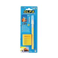 ราคา OLFA มีดคัตเตอร์ มีดปากกาคัตเตอร์ อัลฟ่า OLFA Art Knife รุ่น AK 5 5B และ AK 1 แถมใบมีด (17249190926)