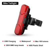 ราคา OFFWILD LED ไฟท้ายจักรยานไฟจักรยานชาร์จ USB ไฟเตือน LED จักรยานกลางคืนไฟท้ายอุปกรณ์จักรยานเสือภูเขา (14909125214)